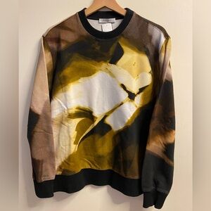 Givenchy Multicolor Abstract Crewneck 2014 Ricardo Tisci Oversized XS (fits S-M)
